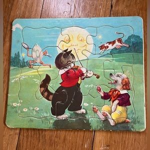 Vintage Cardboard Children’ Puzzle